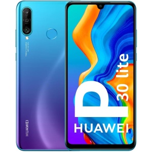 Huawei P30 Lite (Dual SIM), 128GB, Azul (Refurbished) - Reparado y en perfectas condiciones