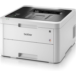 Impresora láser color Brother HLL3230CDW con wifi, dúplex y velocidad de 28 ppm, bandeja de 250 hojas