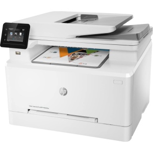 Impresora láser color multifuncional a doble cara automática HP Color LaserJet Pro M283fdw 7KW75A, con escáner, copiadora, fax (21 ppm, Wi-Fi, procesador de 800 MHz, memoria de...