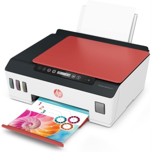 Impresora multifunción HP Smart Tank Plus 559 Inalámbrica 3YW75A con tanque de tinta recargable, impresión a color, escáner, copiadora, conexión Wi-Fi, aplicación HP Smart,...