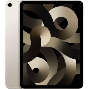 iPad Air 2022 de Apple (Wi-Fi + Cellular, 256 GB) - Color Blanco Estrella (5.ª generación)
