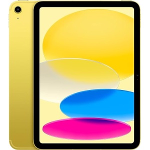 iPad de 10,9 pulgadas Apple 2022 (Wi-Fi + Cellular, 256 GB) en Amarillo - 10ª generación (Productos reacondicionados)