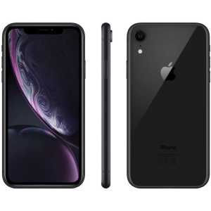 iPhone XR de Apple con capacidad de 64 GB en color negro (Reacondicionado)