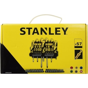 Juego de destornilladores y puntas de destornillador STANLEY STHT0-62143, 57 piezas