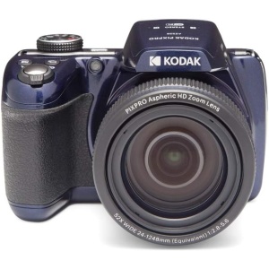 Kodak AZ528 - Astro Zoom Kodak con Zoom Óptico de 52X, Sensor CMOS de 16Mp, Azul Medianoche