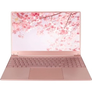 Laptop de 15,6 Pulgadas con procesador Intel N5095, Teclado con Sensor de Huellas, Retroiluminación, Pantalla IPS, Batería de 6000 MAh con 8 horas de duración, 12 GB de RAM,