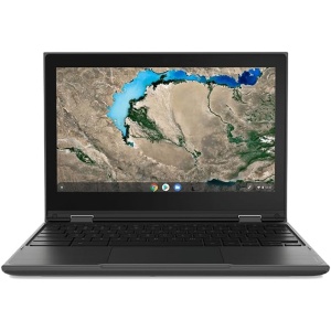 Lenovo 300e Chromebook 2nd Gen AST - Laptop Convertible Táctil 11.6" HD (AMD A4-9120C, 4GB RAM, 32GB eMMC, AMD Radeon R4 Graphics, WiFi+Bluetooth, Chrome OS) en Color Negro