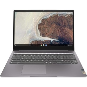 Lenovo IdeaPad 3 Chromebook Gen 6 - Computadora Portátil 15.6" FullHD (Intel Celeron N4500, 8GB RAM, 128GB eMMC, Intel UHD Graphics, Chrome OS) Gris Ártico - Teclado en Español...