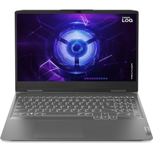 Lenovo LOQ Gen 8 - Laptop Gaming 15.6" FullHD (Intel Core i5-12450H, 16GB RAM, 512GB SSD, NVIDIA GeForce RTX 4050 6GB, Sin Sistema Operativo) Gris - Teclado QWERTY