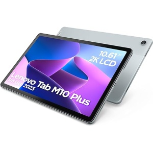 Lenovo Tab M10 Plus (3ra Gen) 2023 - Tableta de 10.61" 2K (Qualcomm Snapdragon SDM680, 4GB de RAM, 128GB expandibles hasta 1 TB, 4 Altavoces, WiFi + Bluetooth, Android 12) - Azul