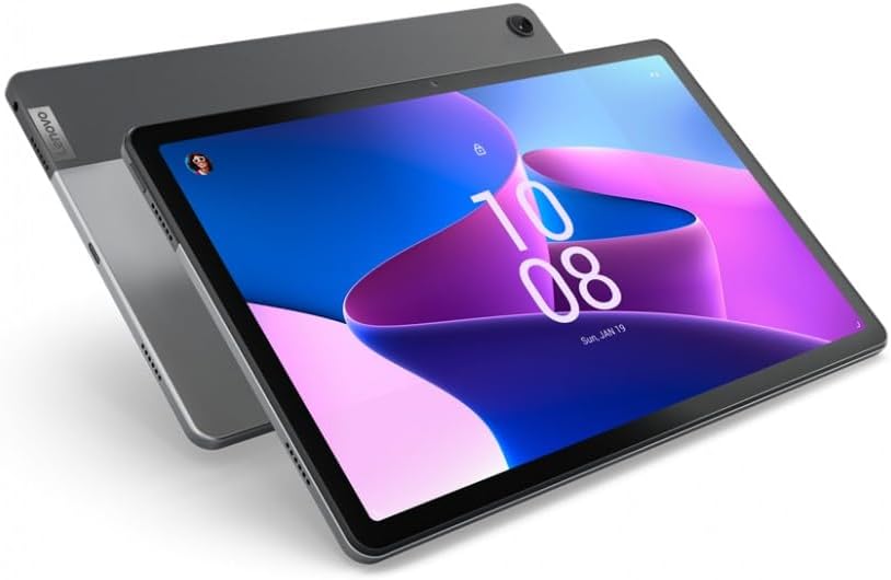Lenovo Tab M10 Plus (3ra Generación) 2023 - Tableta de 10.61" 2K (Qualcomm Snapdragon SDM680, 4GB de RAM, 128GB que se puede expandir hasta 1 TB, 4 Altavoces, WiFi + Bluetooth,...