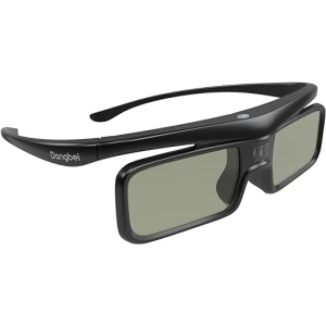 Lentes 3D de obturador activo recargables compatibles con Dangbei Mars Pro para proyector DLP de Dangbei