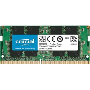 Memoria portátil Crucial RAM de 16GB DDR4 con frecuencia de 3200MHz CL22 (o 2933MHz o 2666MHz) CT16G4SFRA32A