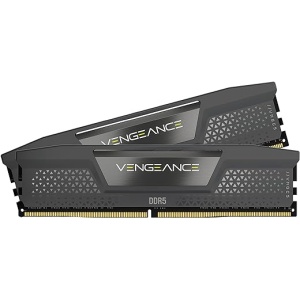 Memoria RAM CORSAIR Vengeance DDR5 de 32 GB (2 x 16 GB) a 6000 MHz CL36, compatible con AMD Expo iCue, color gris (CMK32GX5M2E6000Z36)