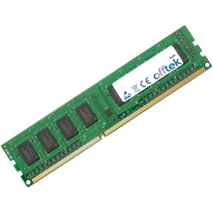 Memoria RAM DDR3 OFFTEK de 8GB - 240 Pines Dimm - 1.35v - PC3-12800 (1600Mhz) - No ECC (1160813-OF-8192) en Colores Variados (Negro/Verde)