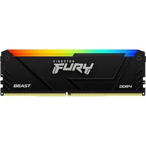 Memoria RAM Fury Beast RGB 8GB DDR4-3200MT/S CL16 en formato DIMM