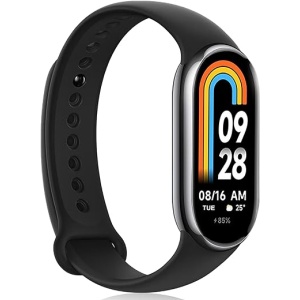 MI Smart Band 8: Pantalla AMOLED de 1.62 Pulgadas, Tasa de refresco de 60 Hz, Hasta 16 días de Autonomía, Monitorización de salud, Resistencia al agua de 5 ATM
