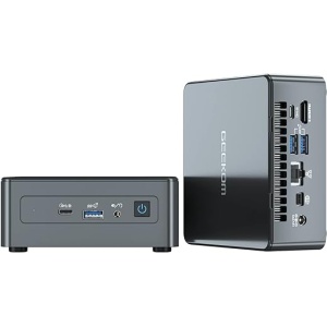 Mini PC GEEKOM IT11, NUC 11 i7-11390H 512GB Escritorio, 16GB DDR4 Computadora de escritorio mini, NUC PC Mini-PC, 2 * USB4 Microcomputadora de escritorio, 8K UHD | WiFi 6 | PC