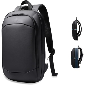 Mochila para Hombre 15.6'' con Compartimento para Ordenador Portátil Expansible, Impermeable, Estilo Casual, Compacta, Ligera y Delgada, Ideal para Trabajo, Deporte, Viajes y...