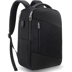 Mochila para Ordenador Portátil SONAMBULO de 15.6 Pulgadas Impermeable con Bolsillo Antirrobo y Puerto USB para Hombres, Ideal para Estudios, Trabajo y Viajes