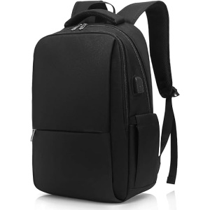 Mochila para Portátil Besttravel, Unisex e Impermeable para Ordenador de hasta 15.6 Pulgadas con Anillo de Bloqueo Antirrobo para Carga, Ideal para Estudios y Trabajo