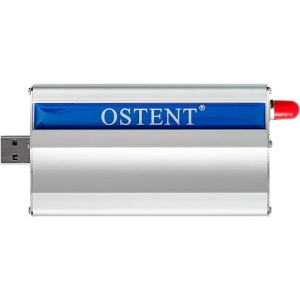 Módem GSM OSTENT con módulo Wavecom Q2303A y interfaz USB para comandos AT y SMS