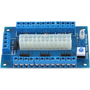Módulo de Fuente de Alimentación ATX 24/20 Pines para Ordenador, Placa de Circuito de Alimentación Compatible, Fuente de Alimentación para PC