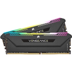 Módulos de Memoria de Alto Rendimiento CORSAIR Vengeance RGB Pro SL 32GB (2x16GB) DDR4 3600 (PC4-28800) C18 1.35V Optimizados para AMD Ryzen en Color Negro