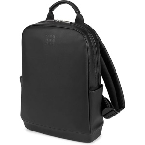 Moleskine - Mochila Clásica Pequeña para Transportar Dispositivos Electrónicos de hasta 13 Pulgadas, Dimensiones 27 x 36 x 9 cm, Color Negro