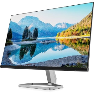 Monitor HP M24fe de 24" Full HD (1920 x 1080, 75Hz, 5ms, IPS, 16:9, AMD FreeSync, HDMI, VGA, Antirreflejo, Eye Ease, Inclinación Ajustable) en Gris y Negro