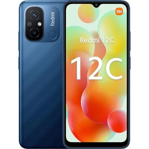 Móvil Xiaomi Redmi 12C - Pantalla HD+ de 6,71" - 4/128GB - Doble SIM - 4G - Android 12 - Color Azul