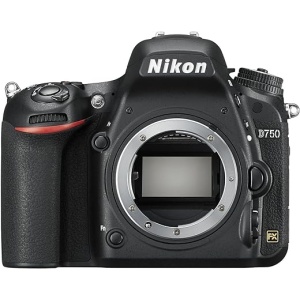 Nikon D750 - Cámara réflex digital de 24.3 Mp (pantalla 3.2", video Full HD), color negro - Cuerpo únicamente