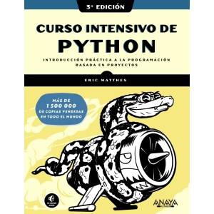 Nueva edición del Curso Intensivo de Python. Tercera Edición (Con títulos especiales)