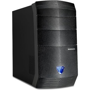 Ordenador de escritorio MEDION ERAZER P3615 D - AMD Ryzen 5 1400, 8GB de RAM, 1TB HDD + 128GB SSD, NVIDIA GeForce GTX 1050 Ti 4.096MB, Windows 10 Home, color negro