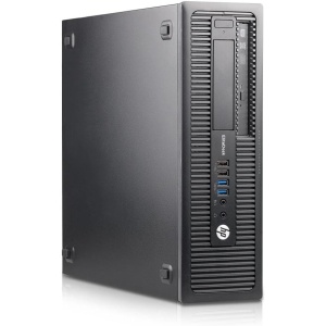 Ordenador de sobremesa HP EliteDesk 800 G1 (Intel Core i5-4570, 16GB de RAM, Disco SSD 240GB, Lector DVD, Windows 10 Pro ES 64) - Negro (Reacondicionado)