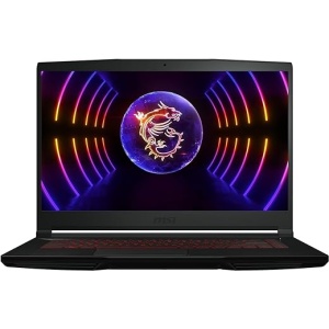 Ordenador portátil de juegos MSI Thin GF63 12UC-863XES, 15.6' FHD, 144Hz, (Intel Core i5-12450H, RTX 3050-4GB, 16GB RAM, 512GB SSD, sin Sistema Operativo) Negro, Teclado QWERTY