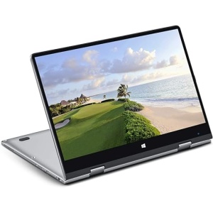 Ordernador Portátil BMAX Y11, Laptop Convertible 2 en 1 con Pantalla Táctil de 11.6 Pulgadas FHD 1080P (Intel Quad Core N4120, 8GB RAM, 256GB SSD, Windows 10), USB-C, WiFi 2.5GHz/