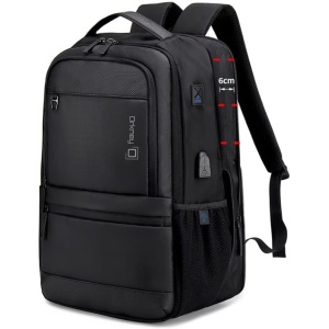 ORKNEY Mochila para Hombre Trabajo Antirrobo - Mochila de Viaje de Negocios Business Impermeable. Mochila para Ordenador Portátil con Diseño Elegante y Puerto USB. Mochila...