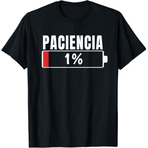 Pijama de Cumpleaños Divertido al 1%, Regalo de Paciencia para Parejas, Camiseta