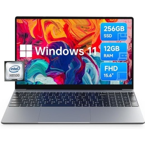 Portátil ALLDOCUBE GTBook de 15,6 Pulgadas, Pantalla FHD IPS de 1920x1080, Intel Celeron N5100, 12GB de RAM, 256GB SSD, WiFi 2.4+5GHz, Bluetooth 5.0, Puerto Tipo-C, USB 3.0,...