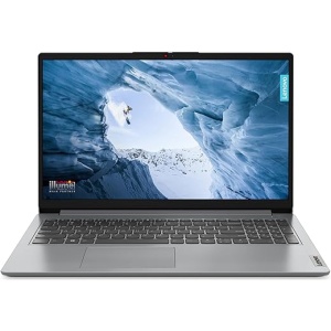Portátil Lenovo IdeaPad 1 Gen 7 - 15.6" FullHD (Intel Core i5-1235U, 16GB RAM, 512GB SSD, Intel Iris Xe Graphics, Sin Sistema Operativo) Gris - Teclado en español QWERTY