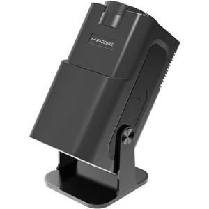 Proyector portátil Mini Proyector Keystone Automático Magcubic Nuevo HY320, Proyector Inteligente 4K FHD 1080P, Compatible con 10000 Lúmenes con WiFi 6, BT 5.0, Rotación de 180...