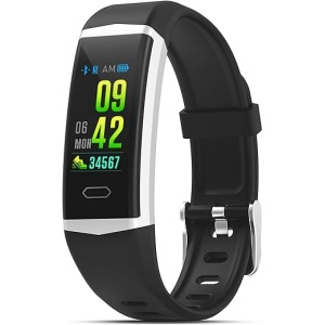 Pulsera Inteligente AT805 PRIXTON con GPS, Pantalla de 0,96" y Función Multideporte Resistente al Agua hasta 1 Metro (Producto Reacondicionado)