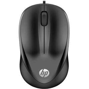 Ratón con Cable HP 1000 (1200 PPP, 2 Botones y Rueda de Desplazamiento, 1,5 m de Cable, Conexión USB, Compatible con Windows 7, Windows 8, Windows 10 y versiones posteriores,...