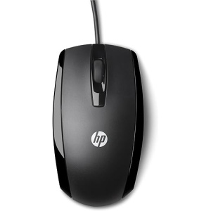 Ratón con Cable HP X500 - 2 Botones, Rueda de Desplazamiento, Conexión USB, Compatible con Microsoft Windows XP/Vista/7/8 o Mac OSX, Color Negro