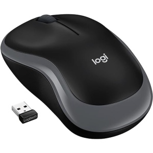 Ratón Inalámbrico Logitech M185, 2.4GHz con Receptor USB, Batería de 12 Meses, 1000 dpi, Ambidiestro, Compatible con PC, Mac y Portátil