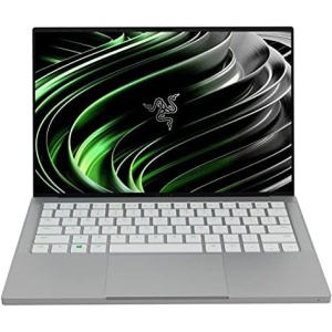 Razer Book 13 - Laptop de 13.4" FullHD 60Hz Intel Core i7-1165G7, 16GB RAM, 256GB SSD, Iris Xe, Windows 10 Mercury - Teclado QWERTY Español
