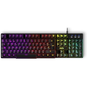 Reforma del título del producto: "Teclado Gaming Energy Sistem ESG K2 Ghosthunter (Teclado de Membrana, USB, Luces LED con Efecto Arcoíris, Anti-ghosting de 19 Teclas)