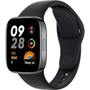 Reloj Redmi 3 con pantalla AMOLED, seguimiento de frecuencia cardíaca, seguimiento de SpO2, 121 modos deportivos, resistente al agua hasta 5 ATM, con GPS, con hasta 12 días de...