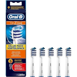 Repuesto Oral-B TriZone para Cepillo de Dientes Eléctrico, Paquete de 5 Cabezales, Limpieza Profunda - Originales